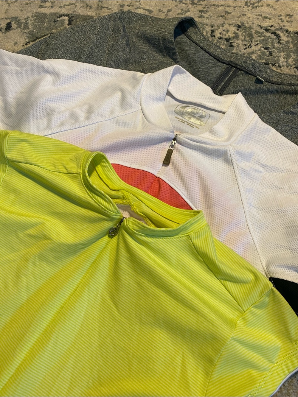 BUNDLE Women’s Neon Yellow Cycling Jerseys - Short Sleeve